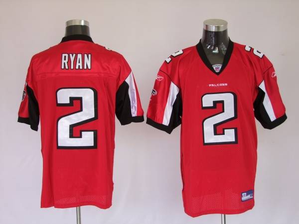 Atlanta Falcons Matt Ryan Reebok Jersey 2000s red - Depop