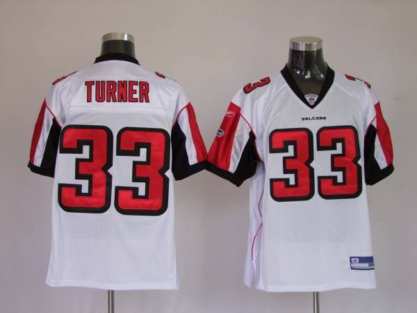 Nike Red NFL Atlanta Falcons Michael Turner #33 Home Jersey Womens