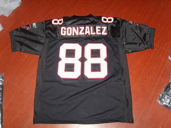 Nike Atlanta Falcons No88 Tony Gonzalez Black Alternate Men's Stitched NFL Vapor Untouchable Elite Jersey