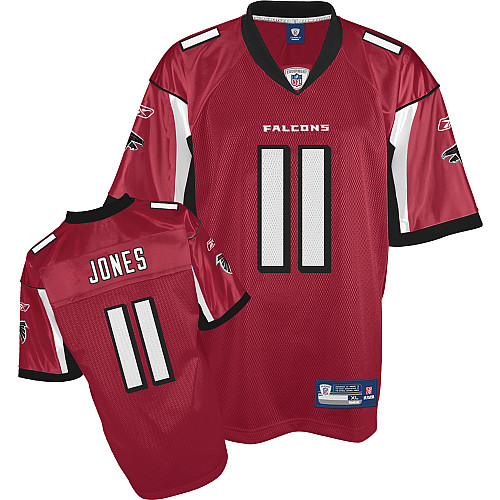 Authentic Julio Jones #11 Nike On Field Red Atlanta Falcons Jersey for Sale  in Dyer, IN - OfferUp