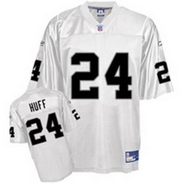 2009 Michael Huff Game Worn, Unwashed Oakland Raiders Jersey - NFL, Lot  #43132